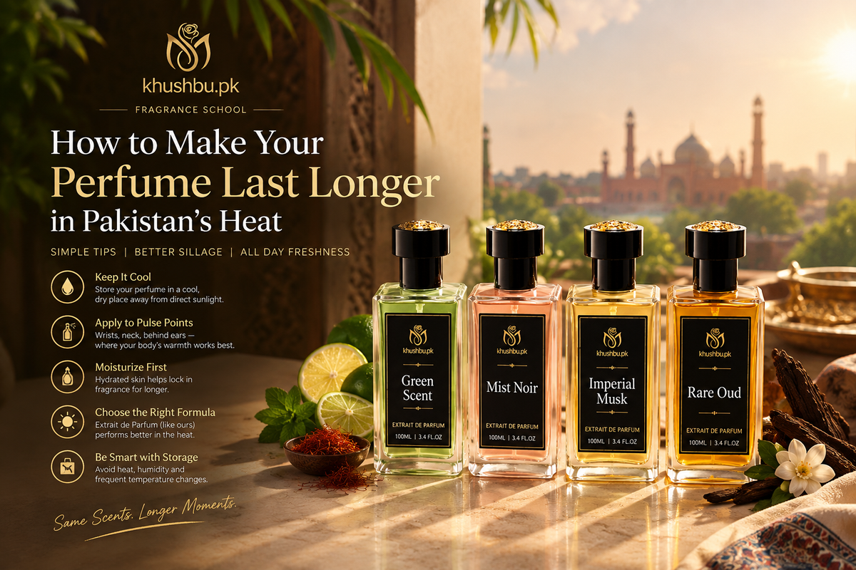 How to Make Your Perfume Last Longer in Pakistan's Heat