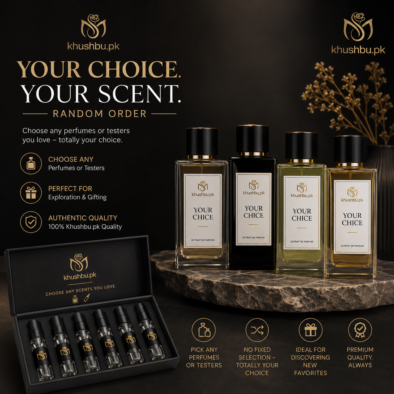 Your Choice, Your Scent.